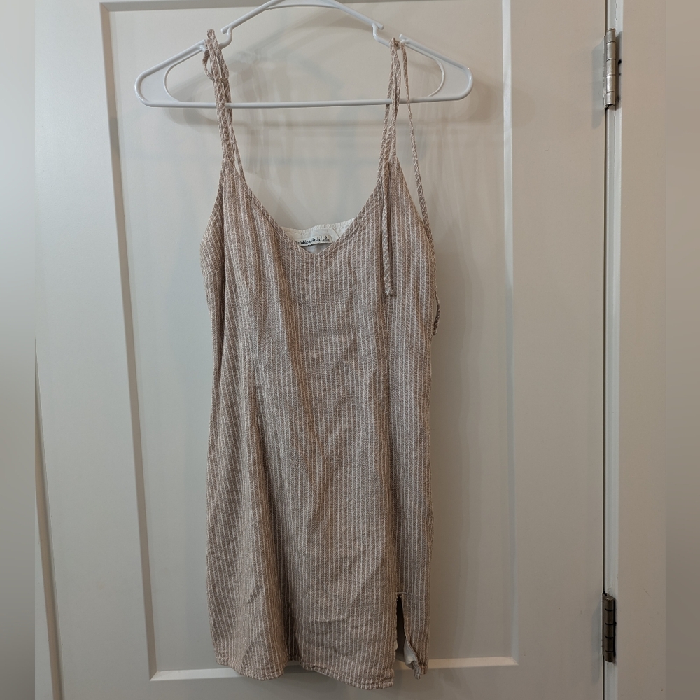Abercrombie Linen Feel Tank Dress